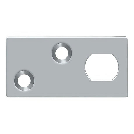Deltana GP12EFB26D GP12EFB Guide Plate for EFB Extension Flush Bolt Polished Chrome