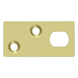 Deltana GP12EFB3 GP12EFB Guide Plate for EFB Extension Flush Bolt Polished Brass