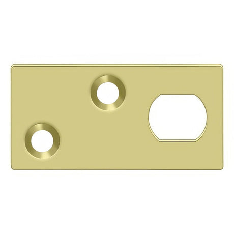 Deltana GP12EFB3 GP12EFB Guide Plate for EFB Extension Flush Bolt Polished Brass