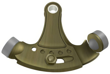 Deltana HPA69U5 antique brass hinge pin stop