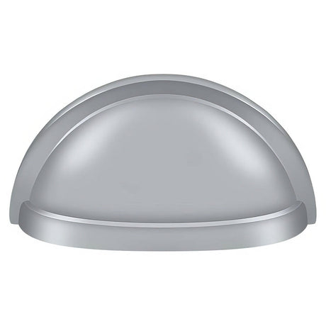Deltana K43U15A K43U 3-1/2" Oval Shell Pull with 3" Centers Antique Nickel