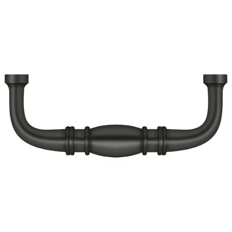 Deltana K4473U10B K4473U5 3" Colonial Wire Pull with 3" Centers Oil Rubbed Bronze