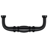 Deltana K4473U19 K4473U5 3" Colonial Wire Pull with 3" Centers Paint Black