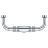 Deltana K4473U26 K4473U5 3" Colonial Wire Pull with 3" Centers Chrome