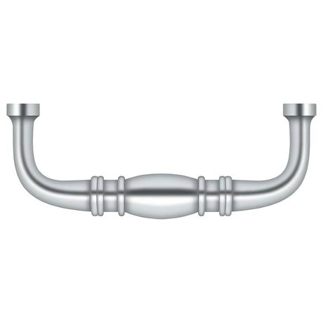 Deltana K4473U26 K4473U5 3" Colonial Wire Pull with 3" Centers Chrome