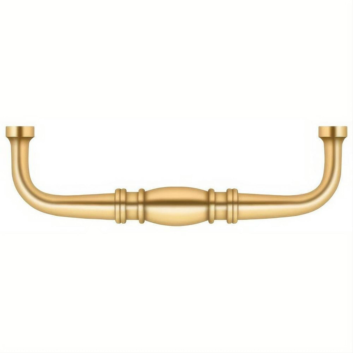 Deltana K4474CR003 K4474U 4" Colonial Wire Cabinet Pull with 3" Centers Lifetime Polished Brass