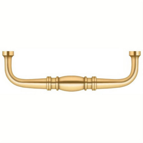 Deltana K4474CR003 K4474U 4" Colonial Wire Cabinet Pull with 3" Centers Lifetime Polished Brass