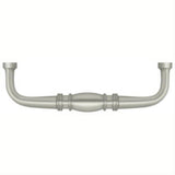 Deltana K4474U15 K4474U 4" Colonial Wire Cabinet Pull with 3" Centers Satin Nickel