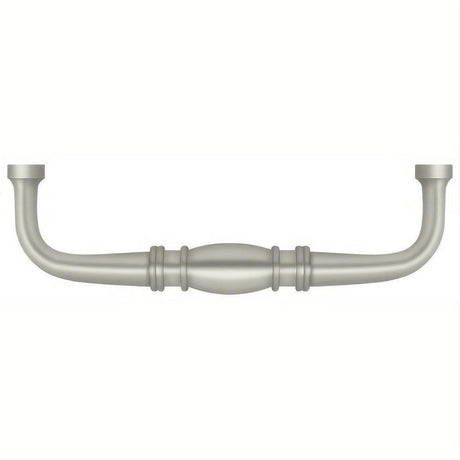 Deltana K4474U15 K4474U 4" Colonial Wire Cabinet Pull with 3" Centers Satin Nickel