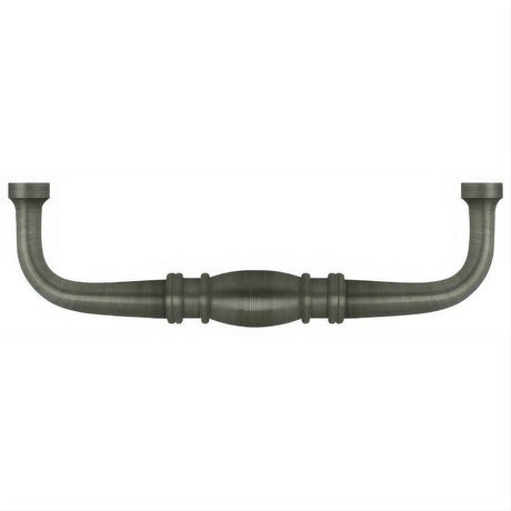 Deltana K4474U15A K4474U 4" Colonial Wire Cabinet Pull with 3" Centers Antique Nickel