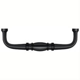 Deltana K4474U19 K4474U 4" Colonial Wire Cabinet Pull with 3" Centers Paint Black