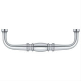 Deltana K4474U26 K4474U 4" Colonial Wire Cabinet Pull with 3" Centers Chrome