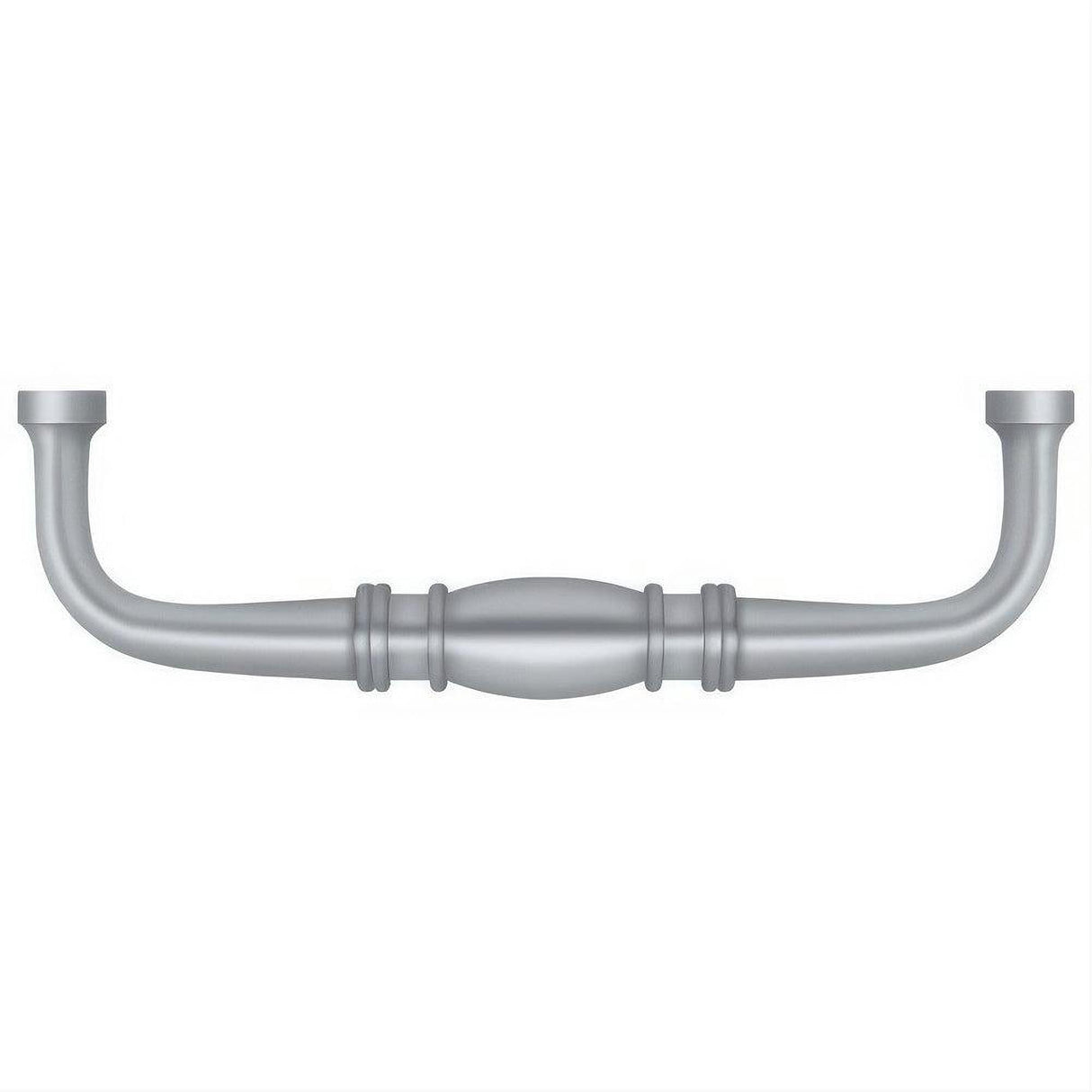 Deltana K4474U26D K4474U 4" Colonial Wire Cabinet Pull with 3" Centers Brushed Chrome