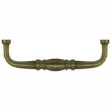 Deltana K4474U5 K4474U 4" Colonial Wire Cabinet Pull with 3" Centers Antique Brass