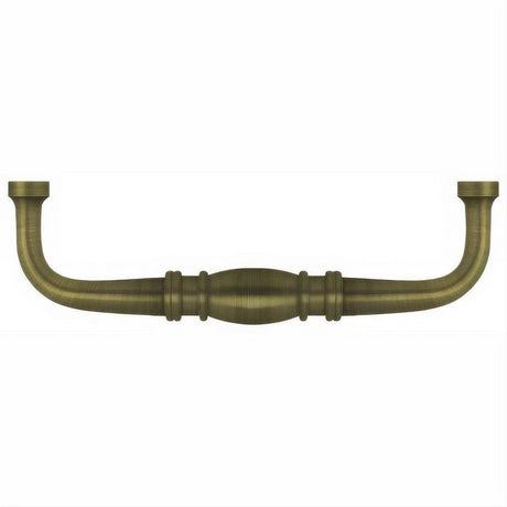 Deltana K4474U5 K4474U 4" Colonial Wire Cabinet Pull with 3" Centers Antique Brass