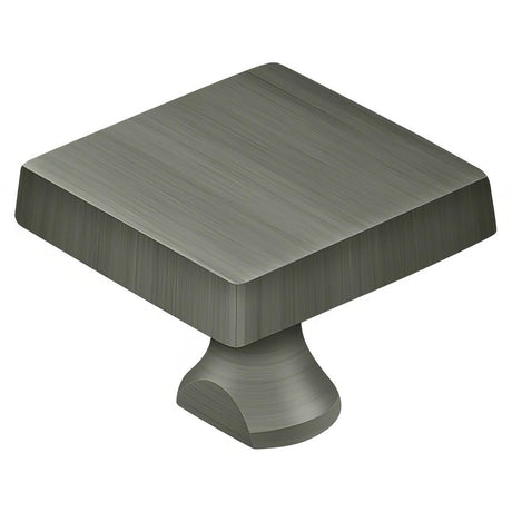 Deltana KBSU15A KBS Square Knob For HD Security Bolt Antique Nickel