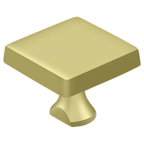 Deltana KBSU3 KBS Square Knob For HD Security Bolt Polished Brass