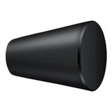 Deltana KC20U19 KC20 1" Cone Knob Paint Black
