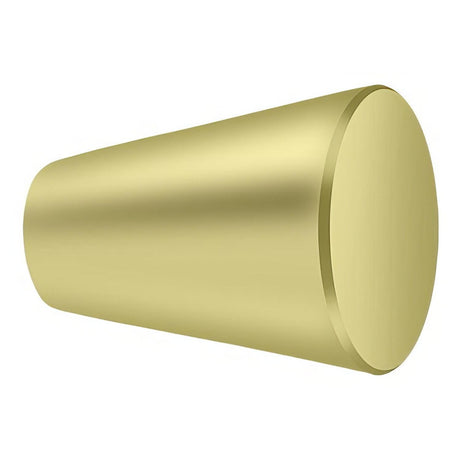 Deltana KC20U3 KC20 1" Cone Knob Polished Brass