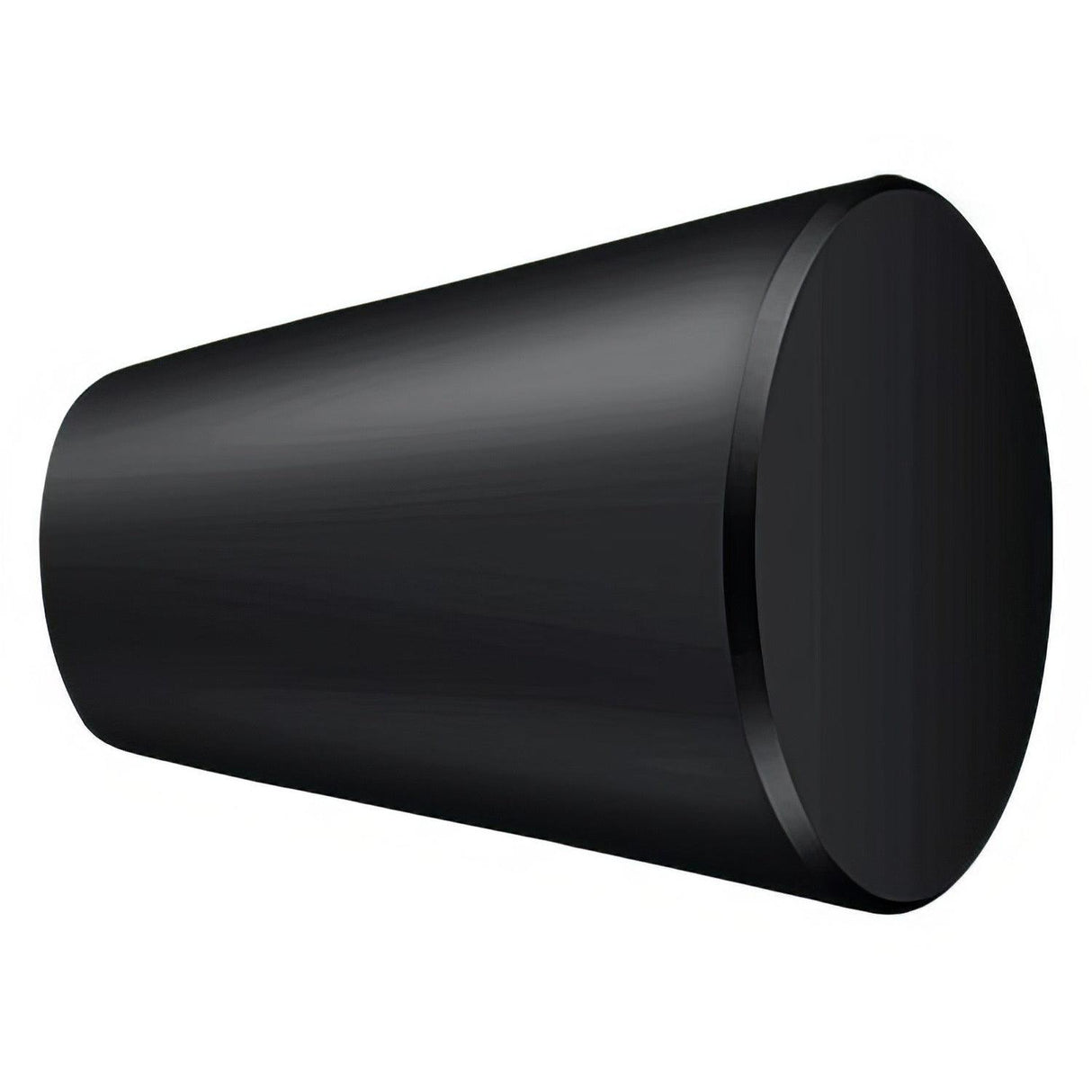Deltana KC24U19 KC24 1-1/8" Cone Cabinet Knob Paint Black