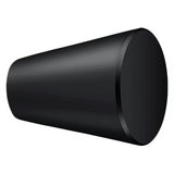 Deltana KC24U19 KC24 1-1/8" Cone Cabinet Knob Paint Black