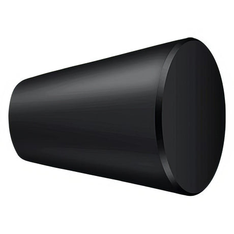 Deltana KC24U19 KC24 1-1/8" Cone Cabinet Knob Paint Black