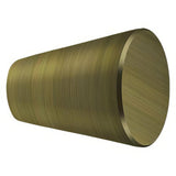 Deltana KC24U5 KC24 1-1/8" Cone Cabinet Knob Antique Brass