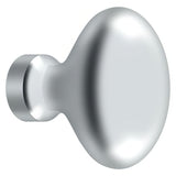 Deltana KE125U26 KE125 Oval Egg Cabinet Knob Polished Chrome