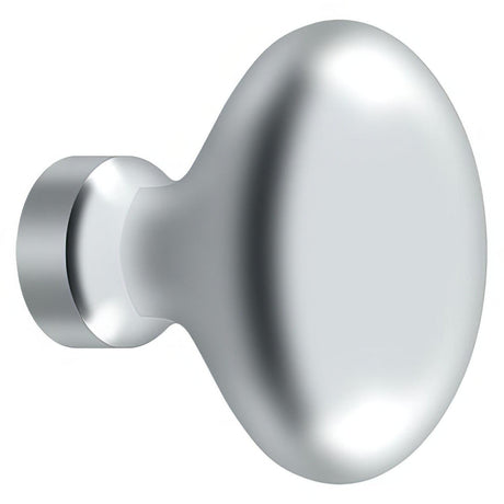 Deltana KE125U26 KE125 Oval Egg Cabinet Knob Polished Chrome