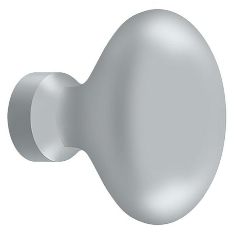 Deltana KE125U26D KE125 Oval Egg Cabinet Knob Satin Chrome