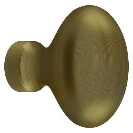 Deltana KE125U5 KE125 Oval Egg Cabinet Knob Antique Brass