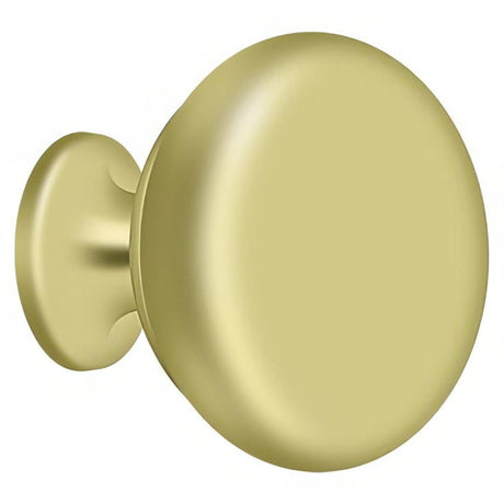 Deltana KR114U3 KR114U Oval Egg Cabinet Knob Polished Brass