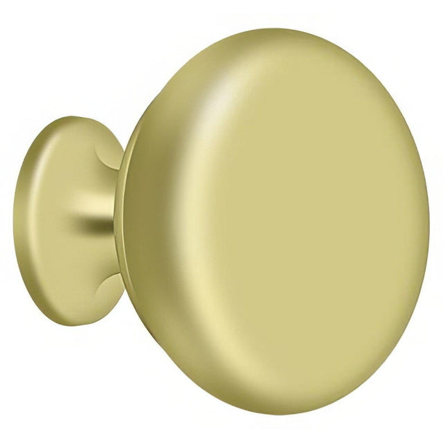 Deltana KR114U3 KR114U Oval Egg Cabinet Knob Polished Brass