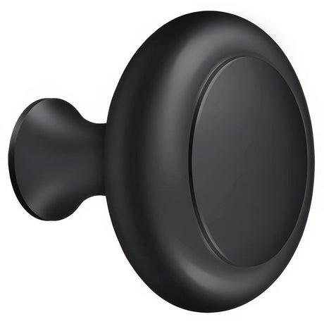 Deltana KRB175U19 KRB175 1-3/4" HD Round Cabinet Knob Paint Black