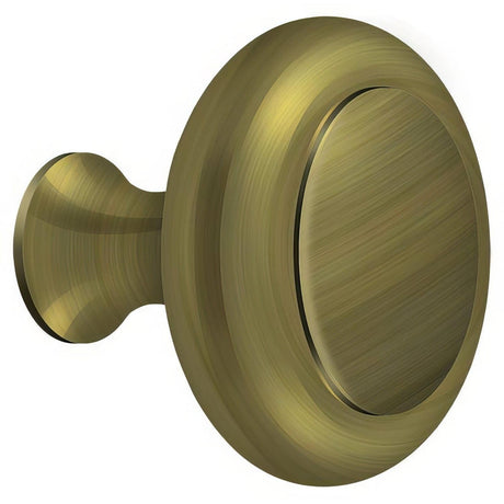 Deltana KRB175U5 KRB175 1-3/4" HD Round Cabinet Knob Antique Brass