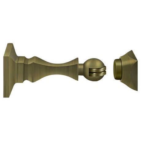 Deltana MDH35U5 MDH35U 3-1/2" Magnetic Door Holder Antique Brass