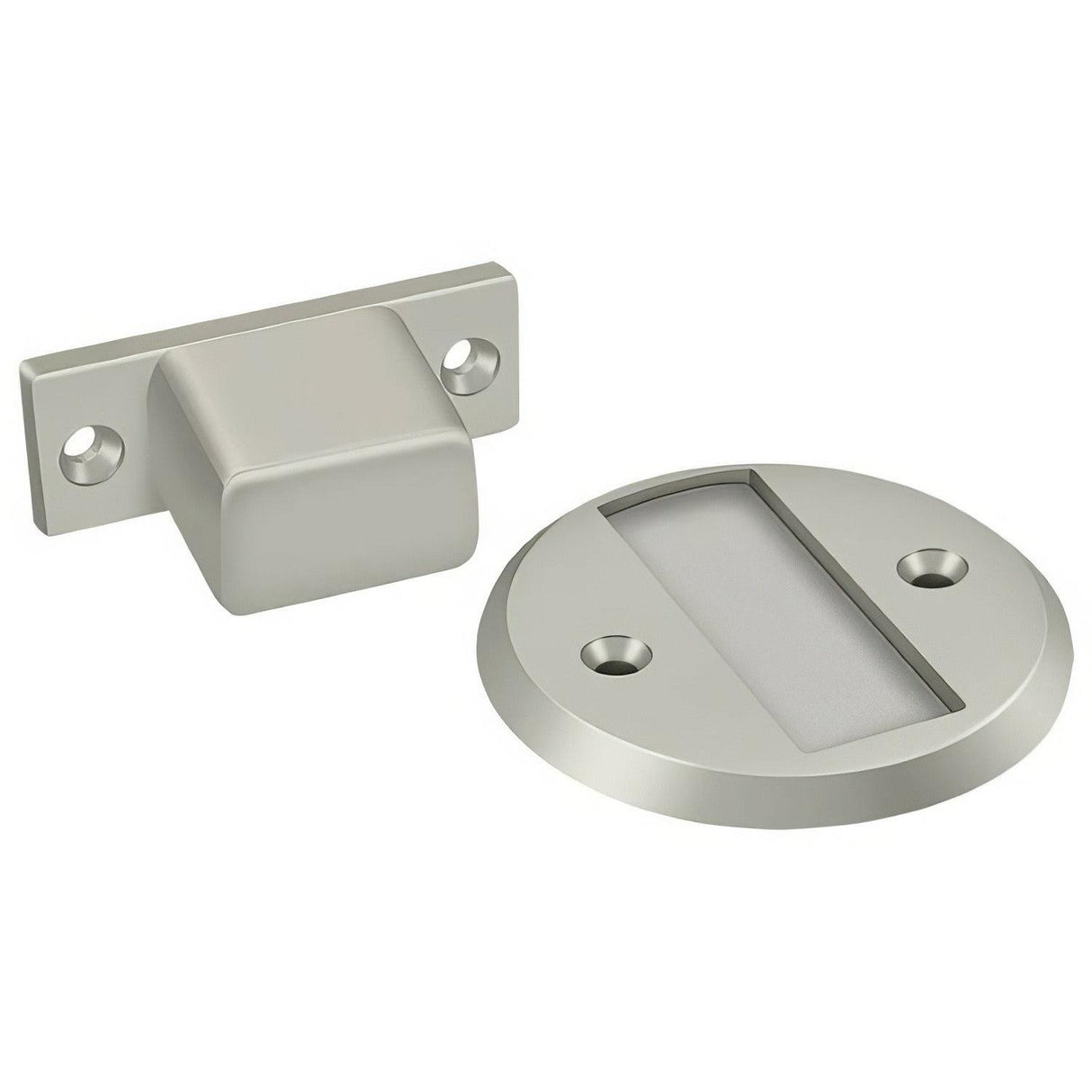 Deltana MDHF25U15 MDHF25 2-1/2" Flush Magnetic Door Holder Satin Nickel