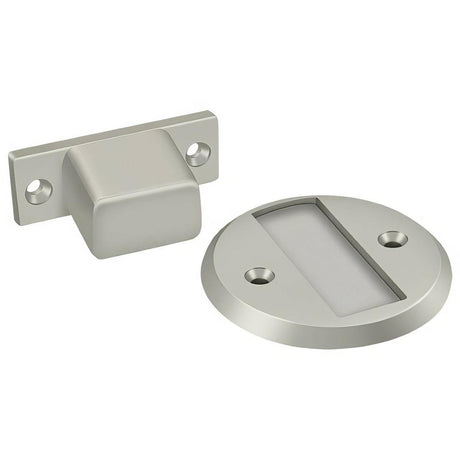 Deltana MDHF25U15 MDHF25 2-1/2" Flush Magnetic Door Holder Satin Nickel