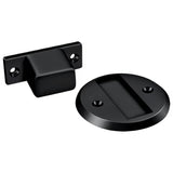 Deltana MDHF25U19 MDHF25 2-1/2" Flush Magnetic Door Holder Paint Black