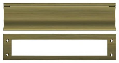 Deltana MS0030U5 antique brass mail slot