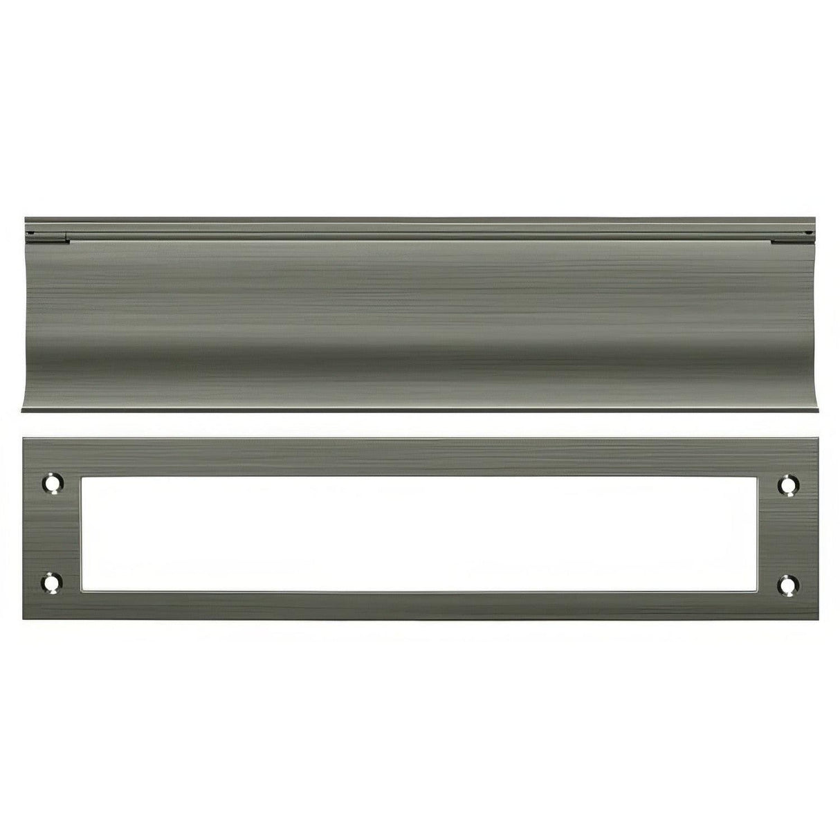Deltana MS0030U15A MS0030 13" x 3-1/16" HD Mail Slot Antique Nickel