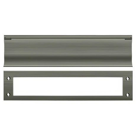 Deltana MS0030U15A MS0030 13" x 3-1/16" HD Mail Slot Antique Nickel