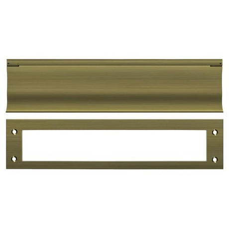 Deltana MS0030U5 MS0030 13" x 3-1/16" HD Mail Slot Antique Brass