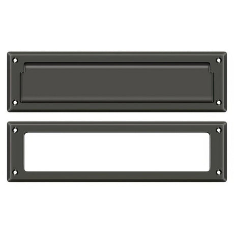 Deltana MS211U10B MS211 13-1/8" x 3-5/8" Mail Slot Oil Rubbed Bronze