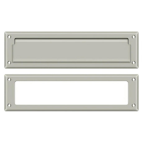 Deltana MS211U15 MS211 13-1/8" x 3-5/8" Mail Slot Satin Nickel