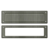 Deltana MS211U15A MS211 13-1/8" x 3-5/8" Mail Slot Antique Nickel