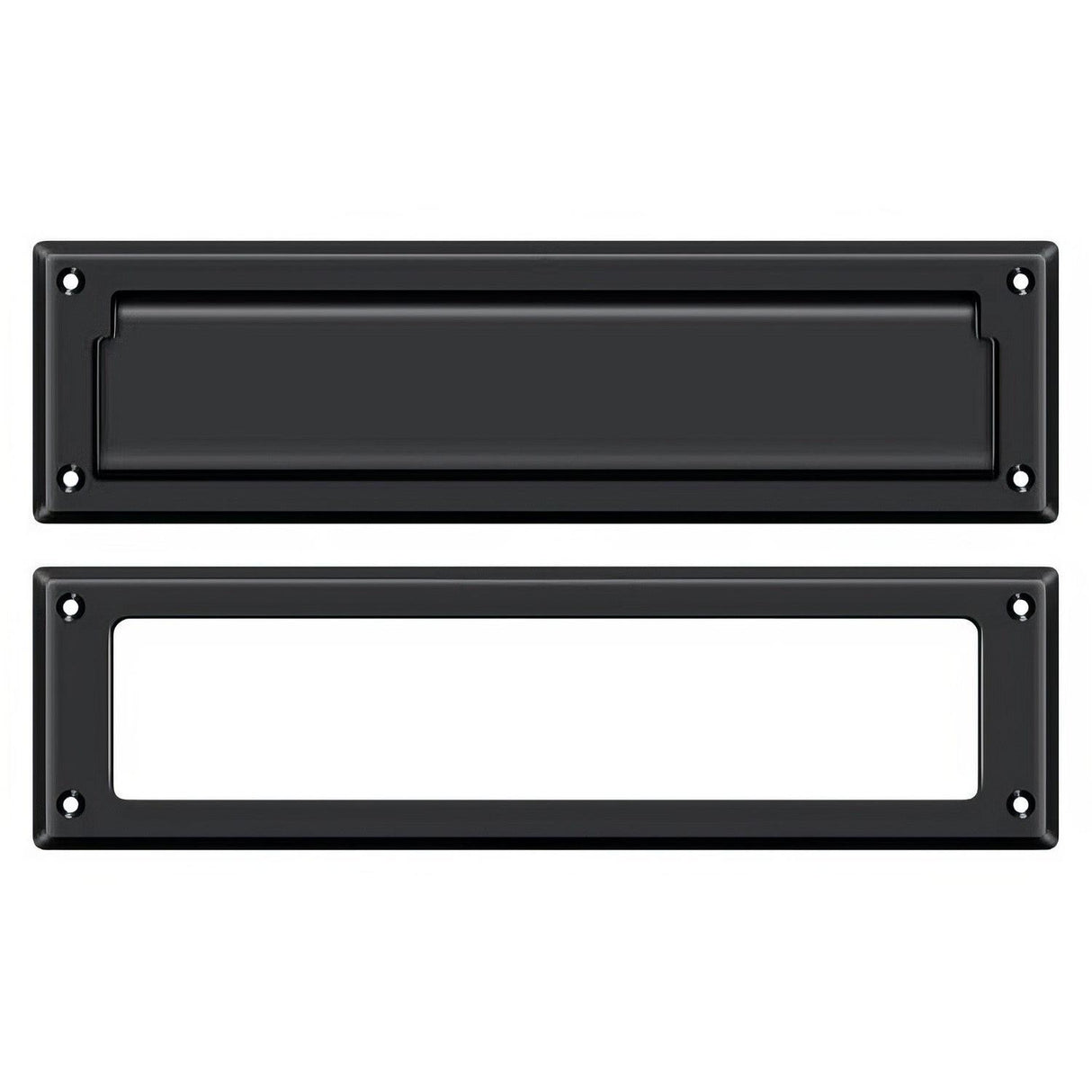 Deltana MS211U19 MS211 13-1/8" x 3-5/8" Mail Slot Paint Black