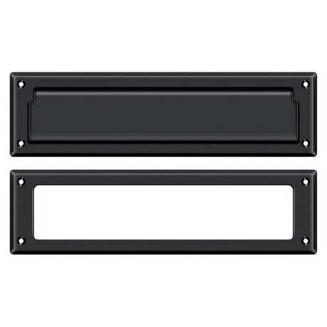 Deltana MS211U19 MS211 13-1/8" x 3-5/8" Mail Slot Paint Black