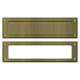 Deltana MS211U5 MS211 13-1/8" x 3-5/8" Mail Slot Antique Brass