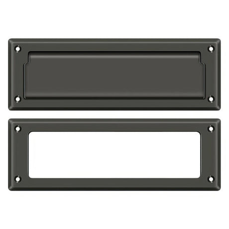 Deltana MS626U10B MS626 8-7/8" Wide Mail Slot with Interior Frame Oil Rubbed Bronze